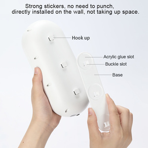 Distributeur de savon automatique mural à infrarouge avec recharge USB, design sans contact pour hôtels - Product Image 4