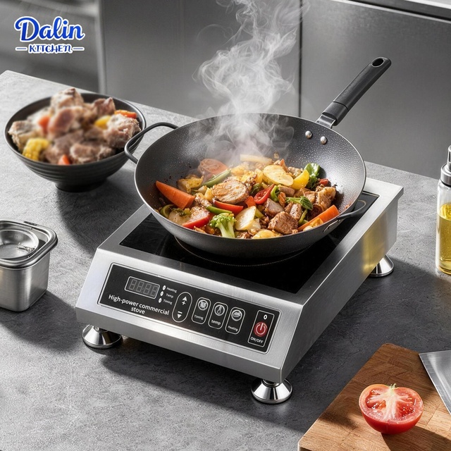 Waterproof Commercial Induction Cooker Tabletop Induction Hob Stainless Steel Professional Countertop Induction Stove