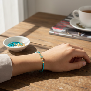สร้อยข้อมือแฟชั่นลายตาปีศาจ - Product Image 3