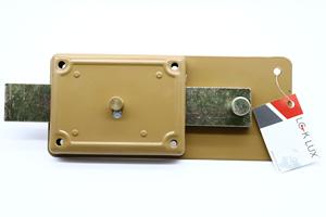 Italia <span class=keywords><strong>ISEO</strong></span> E60 Cerraduras de hierro derecha 60mm Ferr con pestillo de cilindro fijo y pestillo separado Desbloqueo de llave de 6 vueltas Función antirrobo - Product Image 4