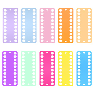 Vendita calda filo ricamato bobine di plastica punto croce supporto filo - Product Image 1