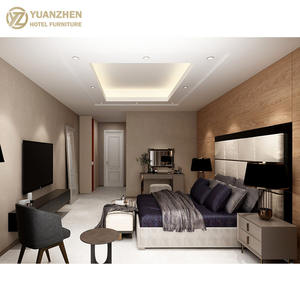 ชุดเฟอร์นิเจอร์ห้องนอนโรงแรมโลหะสไตล์ยุโรปทันสมัยสำหรับอพาร์ทเมนต์พร้อมการออกแบบที่ทนทานและบริการปรับแต่งได้ - Product Image 2