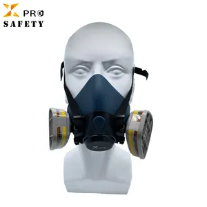 Wholesale Comfortable Chemical Respirator Reusable Chemical TPR Body Half Respirator Gas Mask