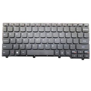 Brandneue US-Tastatur für Lenovo Ideapad 100S-11IBY, schwarz, ohne Hintergrundbeleuchtung, ohne Rahmen, Laptop-Tastatur - Product Image 2