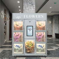 Distributeurs Automatiques de Fleurs en Libre-Service sans Personnel AIT pour Petites et Moyennes Entreprises, Fleuristes et Centres Commerciaux