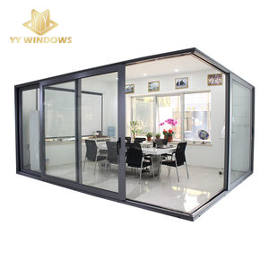 Elevadores <span class=keywords><strong>de</strong></span> esquina <span class=keywords><strong>de</strong></span> aluminio y puertas deslizantes para oficina, elevadores y puertas <span class=keywords><strong>de</strong></span> impacto, código americano - Product Image 5