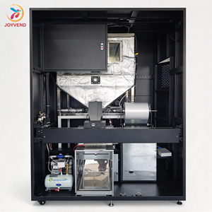 Distributore Automatico di Ghiaccio Commerciale JOYVEND per Esterni, 450KG/giorno, Erogatore di Ghiaccio in Cubetti Confezionati <span class=keywords><strong>Self</strong></span>-<span class=keywords><strong>Service</strong></span> con Certificazione CE - Product Image 4