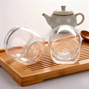Tarro de granos de café transparente PET vacío de grado alimenticio sin BPA de 240ml, venta al por mayor, nueces, gomitas, granos, especias, tarro para almacenamiento de alimentos - Product Image 5