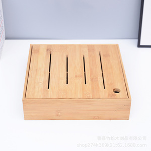 Caja de Madera para Frutos Secos, Caja de Regalo Portátil Personalizada, Caja Rectangular para Té, Muestra Especial del Condado de Cao, Shandong - Product Image 2