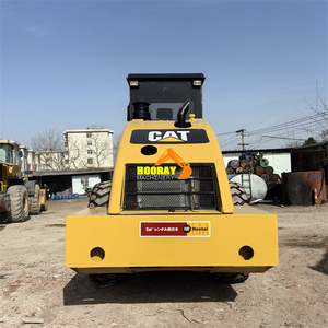 Rodillo Vibratorio de Un Solo Tambor Caterpillar CS683e CS533e 2020 Certificado por CE EPA, Motor Diésel de 97KW, 27kg/cm Estático, Usado - Product Image 4