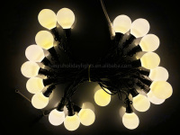 Guirlande Lumineuse Led G50 Globe, 5m 20 Blubs,Connectable,220v, Ampoule Festoon de Noël Guirlande Lumineuse Extérieure