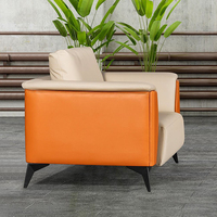 NOUVEAU Mobilier de style européen Canapés de bureau de luxe Style tendance Canapé modulaire Canapé en cuir Bureau