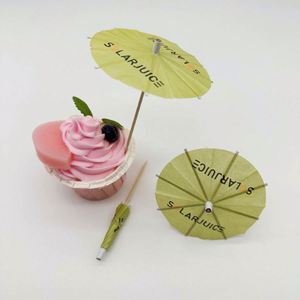 Decorative Party Gathering Paper <b>Umbrellas</b> for Promotional Custom Logo Printing - Product Image 3