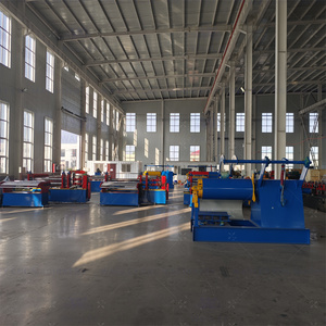 WADLEY High-Accuracy Metal Plate/Coil Slitting & Round Cutting Machine Production <b>Line</b> with 380V 3Phase Power for 20T Coils - Product Image 5