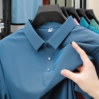 En Stock équitation couche de base hommes polo à manches courtes homme bouton extensible dans les quatre sens hauts d'équitation équestre séchage rapide