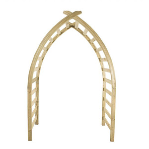 Modern 3D Floral <strong>Wooden</strong> <strong>Garden</strong> Arch Elegant Iron <strong>Ornaments</strong> <strong>for</strong> Outdoor Wedding Decor Traditional Design Style - Product Image 6