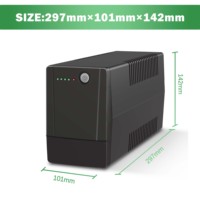Mini onduleur portable DC POE 45W à affichage LED, alimentation sans interruption, batterie externe pour routeur Wi-Fi et usage domestique – Meilleures ventes