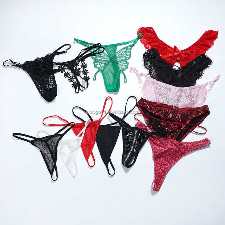 Cheap Sexy Lingerie Sustainable Sheer Underwear Sexy Erotic Lace