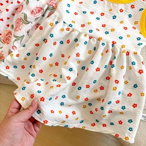 Migliori nuovi prodotti di Design 2025 vestito estivo ragazza carina 0-6 mesi abiti per bambini per vestirsi ogni giorno - Product Image 4