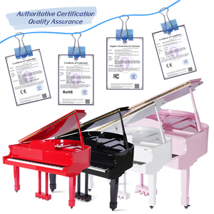 Piano numérique à queue 88 touches professionnel de haute qualité avec sensibilité au toucher à 16 niveaux Ym-a158gd Luxe Ym-a158gd 88 touches Musical - Product Image 6