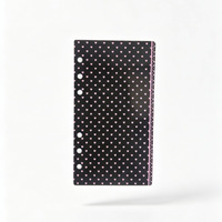 Séparateurs de pages en acrylique A6 en forme de cœur, noir, blanc, rose, transparent, pour carnets à feuilles mobiles, style journal pour filles, cadeau transfrontalier