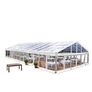 Luxury Aluminum Frame Marquee Transparent Cover Wedding Tent Clear PVC Cover Party Tent