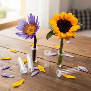 Tubo de Cuidado para Flores Frescas de Hortensia, Girasol, Anturio y Orquídea - Tubo de Agua de Gran Tamaño para Conservación de Flores Frescas para Jardín, Hogar y Floristerí<span class=keywords><strong>a</strong></span> - Product Image 5