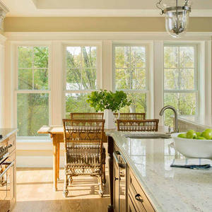 <span class=keywords><strong>Ventana</strong></span> de Aluminio con Rotura de Puente Térmico, Doble Hoja, Estilo Moderno, Deslizamiento Vertical, Certificación Energy Star, Aislamiento Térmico para Residencias - Product Image 3