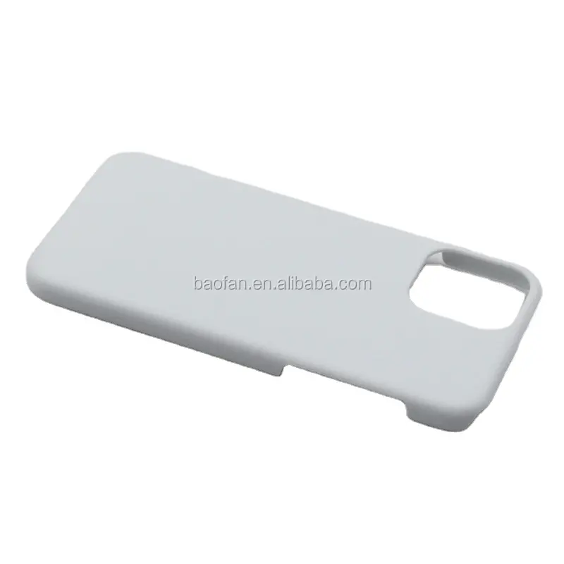 Vendite calde trasferimento di calore coperture mobili In Bianco 3D cassa del telefono di sublimazione per il iphone 11