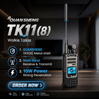 Radio CB QUANSHENG HAM TK11(8) Populer, Transceiver 27MHz, Dual Receiving SSB