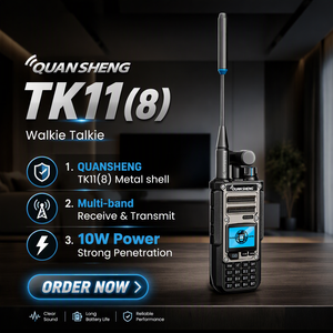 Radio <span class=keywords><strong>CB</strong></span> populaire QUANSHENG TK11(8) 27 MHz Émetteur-récepteur SSB double réception - Product Image 2