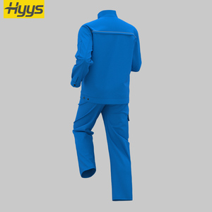 Nhà máy cung cấp quần áo bảo hộ lao động, quần áo công nhân chất liệu thun co giãn, bộ đồ bảo hộ lao động, áo khoác và quần cho nam - Product Image 5