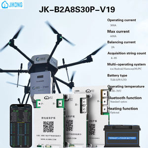 JIKONG JK BMS B2A8S30P 4-8S 24V 300A/60A Actieve Balancing 2A 12V/24V/36V LiFePO4 Batterij Solar Camper (EU/US) voor - Product Image 3