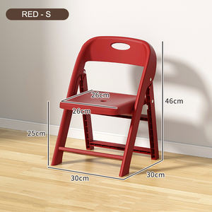 <span class=keywords><strong>Chaise</strong></span> d'enfant pliable en plastique empilable portable de haute qualité pour scénarios multiples - Product Image 4