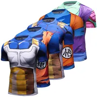 2021 yeni erkek tişört Bulma süper Saiyan Vegeta 3d baskılı çocuk Goku T gömlek japonya Anime tişörtleri