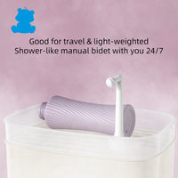 Bidet de voyage portable Peri Bottle pour les soins périnéaux post-partum de maternité et le traitement des hémorroïdes pour les larmes de naissance