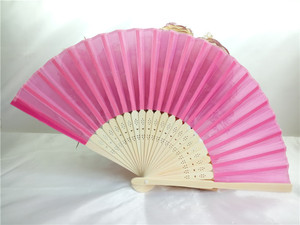 New Trend <b>Rainbow</b> Pride Customized Bamboo Silk Folding Hand Fan - Product Image 6