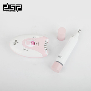 Depiladora eléctrica profesional Dsp para mujeres, removedor de vello recargable con batería para axilas, piernas y partes íntimas - Product Image 1