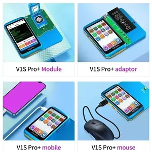 เครื่องโปรแกรม JC V1S <span class=keywords><strong>PRO</strong></span> สำหรับซ่อมหน้าจอ <span class=keywords><strong>iPhone</strong></span> ระบบ True Tone, Face ID, แบตเตอรี่, การสั่นสะเทือน, ภาพถ่าย, สีเดิม, ระบบสัมผัส - Product Image 6