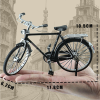 1: 10 Metal imulation LD-fashioned tro ETRO 28 ar icicycle iiecast iikes lloy Odel lasslassic Inger ostalgic Inger Oy IFT