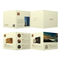 Impression de brochures pliées brillantes, formats A3 et A4, revêtement soft touch, catalogues de produits haut de gamme, impression sérigraphique, papier offset, carton