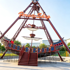 Atracción Eléctrica de <span class=keywords><strong>Barco</strong></span> <span class=keywords><strong>Pirata</strong></span> para Parques Temáticos Comerciales, Equipo de Diversión Infantil para Exteriores - Product Image 2