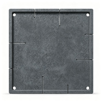 Plaque de four en carbure de silicium de haute qualité pour la cuisson de la vaisselle céramique, taille personnalisée, avec fentes