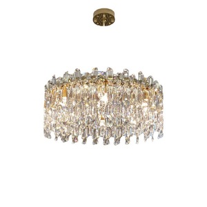 Nouvelle Arrivée Dropshipping K9 Cristal Pendentif <span class=keywords><strong>Lumière</strong></span> pour Salon Chambre <span class=keywords><strong>Lumière</strong></span> De Luxe Lustre - Product Image 6