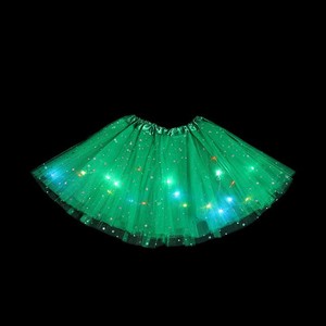 वयस्क महिलाओं के नेतृत्व वाले ट्यूटस स्कर्ट लाइट अप ट्यूटस लेटियस लेटेड टुडल बैले स्कर्ट स्कर्ल के लिए टीटू पोशाक पोशाक - Product Image 5