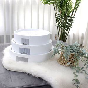 Soporte Cuadrado Moderno y Resistente para Plantas con Ruedas Ocultas No. 1, Bandeja Recolectora de Agua, Carro de Plástico para Macetas, Móvil, para Interiores y Exteriores - Product Image 5