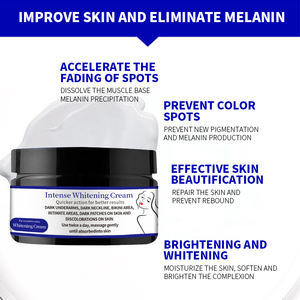 Crema Blanqueadora Intensa para Axilas, Área del Bikini y Partes Íntimas, Elimina Manchas Oscuras, con Niacinamida, Perla y Colágeno - Product Image 4