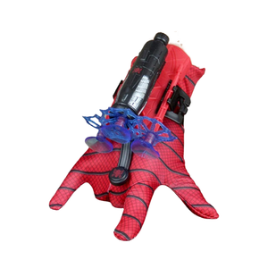 Guanti Unisex <span class=keywords><strong>Spider</strong></span>-<span class=keywords><strong>Man</strong></span> con Lanciatore <span class=keywords><strong>di</strong></span> <span class=keywords><strong>Ragnatele</strong></span> per Bambini, Set Giocattolo Educativo Divertente per Cosplay - Product Image 1