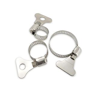 Collier de serrage en acier inoxydable 304, style américain, clé à molette, personnalisé OEM, pour raccord de tuyau d'arrivée de machine à laver, fixation fiable - Product Image 1