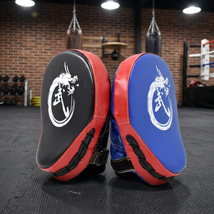 PIAOYU - Manoplas de Boxeo y Sanda de PU Duraderas de Alta Calidad con Diseño de Cinco Dedos y Arco para Entrenamiento de Taekwondo, Deportes de Equipo, Personalizables - Product Image 2